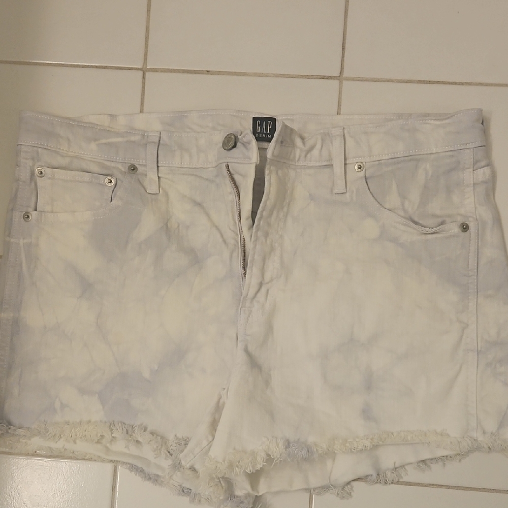 GAP Women's Tie-Dye Jean Shorts